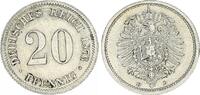 Kaiserreich 20 Pfennig Kaiserreich 20 Pfennig 1876 D -