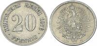 Kaiserreich 20 Pfennig Kaiserreich 20 Pfennig 1876 E (2) -