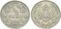 Deutsches Kaiserreich 1/2 Mark Deutsches Kaiserreich 1/2 Mark Silber -