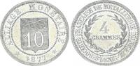 Frankreich 10 Centimes Probe Republik Frankreich 10 Centimes 1877 Probe in Nickel -