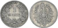 Deutschland / Kaiserreich 1 Mark 1 Mark kleiner Adler J.9 1878 F s- ss, -