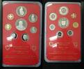 Schweiz KMS 1 Rappen - 5 Franken im Etui -