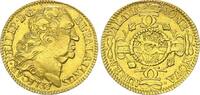 Pfalz - Mannheim 1/4 Karolin 1/4 Karolin Gold 1736 Pfalz-Kurlinie Karl Philipp 1716-1742 -