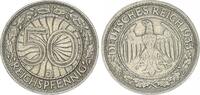 Deutschland - Weimarer Republik 50 Pfennig Weimar 50 Pfennig 1933 J -