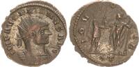 Antike / Römische Kaiserzeit / Aurelianus Antoninian, Silbersud Aurelianus, 270-275, Iovi Conser -