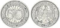 Deutschland - Weimarer Republik 50 Pfennig Weimar 50 Pfennig 1936 E -