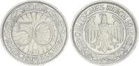 Deutschland - Weimarer Republik 50 Pfennig Weimar 50 Pfennig 1935 J -