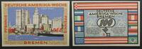 Deutschland / Bremen 100 Pfennig Deutschland / Bremen, Deutsche Amerika-Woche, New York, 100 Pfennig -