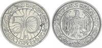 Deutschland - Weimarer Republik 50 Pfennig Weimar 50 Pfennig 1937 F -