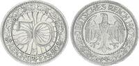 Deutschland - Weimarer Republik 50 Pfennig Weimar 50 Pfennig 1937 F -