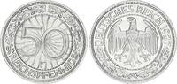 Deutschland - Weimarer Republik 50 Pfennig Weimar 50 Pfennig 1937 F -