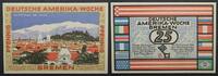 Deutschland / Bremen 25 Pfennig Deutschland / Bremen, Deutsche Amerika-Woche, Santiago de Chile, 25 Pfennig -