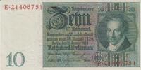 Deutschland 10 Reichsmark Reichsbanknote 10 Reichsmark Banknote 22.01.1929 -