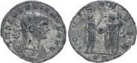 Antike / Römische Kaiserzeit / Aurelianus Antoninian, Silbersud Aurelianus 270-275, Iovi Conser -