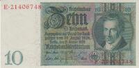 Deutschland 10 Reichsmark Reichsbanknote 10 Reichsmark Banknote 22.01.1929 -