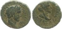 Antike / Römische Kaiserzeit, Antoninus Pius Provinzialprägung AE 18 Antoninus Pius AE 18, Apameia RV: Stadtgottheit mit Turmhaube n.r. -