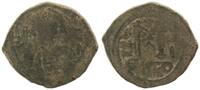 Antike / Mauricius Tiberius Follis Byzanz Mauricius Tiberius Nikomedia 582-602 Bronze Follis J. YI=588/89 -