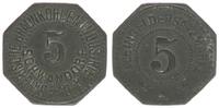 Schwandorf 5 Pfennig Schwandorf, bayrische Braunkohlenindustrie A.G., 5 Pfennig -