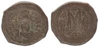Antike / Byzanz Mauricius Tiberius Follis Byzanz Mauricius Tiberius 582-602 Bronze Follis J. Y = 586/87, Off. B -