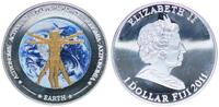 Fiji Inseln 1 Dollar 1 Dollar Fiji 2011 Earth -