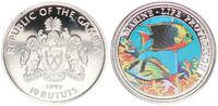 10 Bututs Farbmünze, Gambia 1997, 10 Bututs -