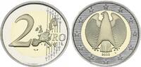 Bundesrepublik Deutschland 2 Euro KURSMÜNZE 2 Euro Deutschland 2002 D Polierte Platte in Münzkapsel -