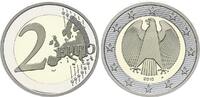 Bundesrepublik Deutschland 2 Euro KURSMÜNZE 2 Euro Kursmünze Deutschland 2010 A Polierte Platte in Münzkapsel -