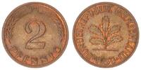 Deutschland 2 Pfennig BRD 2 Pfennig 1950 D -