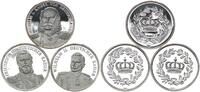 Medaillen zum Deutschen Kaiserreich Silbermedaillen 3 Kaiser Medaillen zum Deutschen Kaiserreich: König Wilhelm I. Friedrich III. Wilhelm II. -