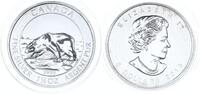Kanada 8 Dollar Eisbär 1 1/2 oz Silber -