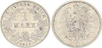 Deutschland / Kaiserreich 1 Mark 1 Mark kleiner Adler J.9 1885 J -
