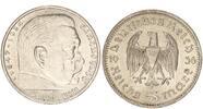 Drittes Reich - Deutschland 5 Mark 3. Reich 5 Reichsmark 1936 A Berlin Paul von Hindenburg -