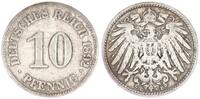Deutsches Kaiserreich 10 Pfennig Kaiserreich 10 Pfennig 1892 E -