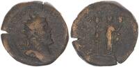 Antike / Römische Kaiserzeit/Postumus Doppelsesterz Postumus Doppelsesterz, Kaiser mit Strahlenkrone n.r./Fides st. n.l. mit 2 Feldz -