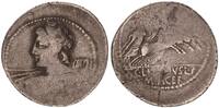 Antike / Römische Republik Denar Silber großer Schrötling(4,1g) C. Licinius L.f.Macer -