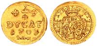Altdeutschland - Hessen Darmstadt 1/4 Dukat Ernst Ludwig 1678-1739 -