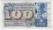 Schweiz 100 Franken Schweiz, 100 Franken, 1957 -