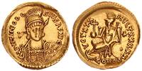 Antike - Römische Kaiserzeit - Constantinopel Gold Solidus Römisches Reich - Gold Solidus 430-440 Konstantinopel - Theodosius II. (402-450)