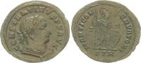 Antike / Römische Kaiserzeit / Constantinus Follis Bronze Constantinus Bronzemünze Mars steht n.r. -