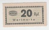 Tschechien / Holleischen 20 Pfennig Geldschein KZ-Flossenbürg, 20 RP-Wertmarke -