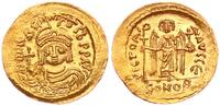 Antike - Byzanz AV Solidus Byzanz Mauricius Tiberius (582-602) Gold Solidus -