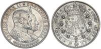 Schweden 2 Kronen Schweden 2 Kronor 1907 - 50. Hochzeitstag König Oscar II und Sofia -