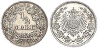 Deutsches Kaiserreich 1/2 Mark Halbe Mark 1914 A - Berlin - Silber (2) -