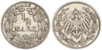 Deutsches Kaiserreich 1/2 Mark Halbe Mark - Silber (2) -