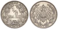 Deutsches Kaiserreich 1/2 Mark Halbe Mark - Silber (2) -