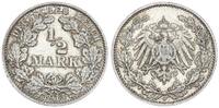 Deutsches Kaiserreich 1/2 Mark Halbe Mark - Silber (2) -
