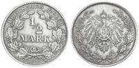 Deutsches Kaiserreich 1/2 Mark Halbe Mark - Silber (1) -