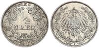 Deutsches Kaiserreich 1/2 Mark Halbe Mark - Silber -
