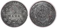 Deutsches Kaiserreich 1/2 Mark Halbe Mark - Silber -