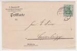 Deutschland Postkarte Deutschland/ Postkarte 1910 -